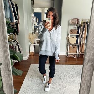 Gray Hooded Sweater